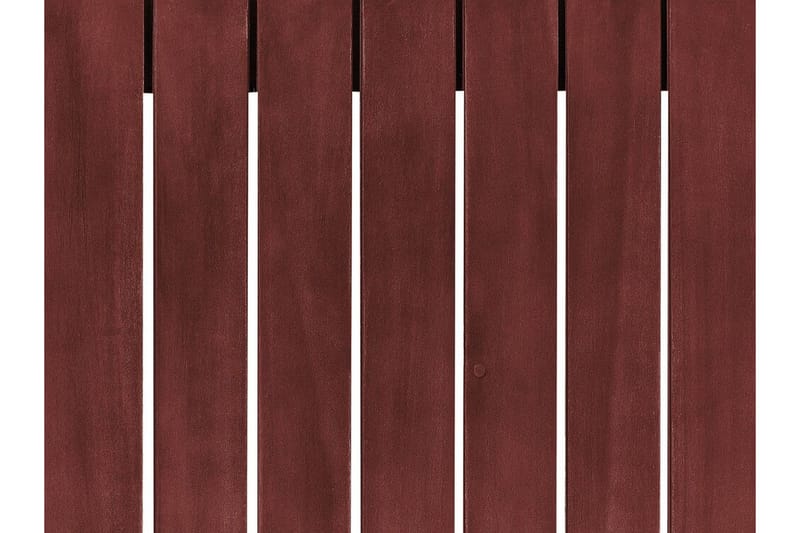 Des Moines Sidobord och Soffbord Utomhus 90 cm Trä - Rödbrun - Utemöbler & utemiljö - Utebord & trädgårdsbord - Sidobord utomhus