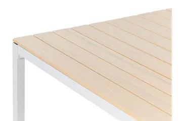 Edmundston Matbord Utomhus 95x95 cm - Beige/Vit - Utemöbler & utemiljö - Utebord & trädgårdsbord - Matbord utomhus