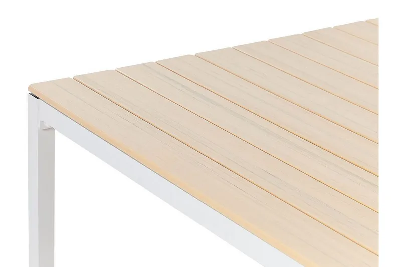 Edmundston Matbord Utomhus 95x95 cm - Beige/Vit - Utemöbler & utemiljö - Utebord & trädgårdsbord - Matbord utomhus