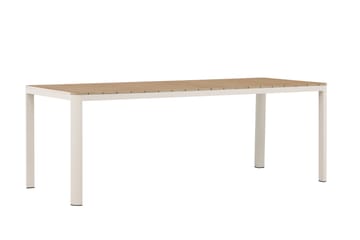 Etna Matbord Utomhus 90x210 cm - Beige - Utemöbler & utemiljö - Utebord & trädgårdsbord - Matbord utomhus