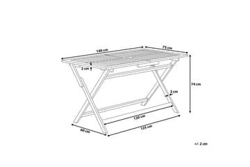 Fällbart bord Cento - Utemöbler & utemiljö - Utebord & trädgårdsbord - Matbord utomhus