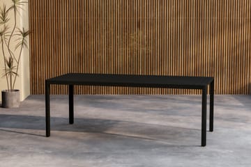 Giardini Matbord Utomhus 90x200 cm - Svart - Utemöbler & utemiljö - Utebord & trädgårdsbord - Matbord utomhus