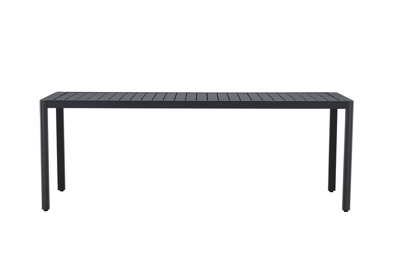 Giardini Matbord Utomhus 90x200 cm, Svart