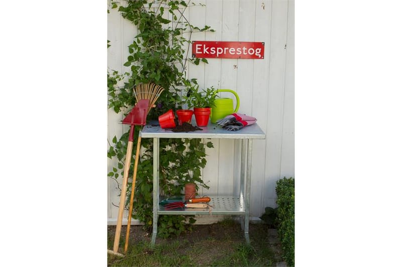 PLUS Planteringsbord 45x75 cm - Svart - Utemöbler & utemiljö - Utebord & trädgårdsbord - Grillvagn & grillbord utomhus