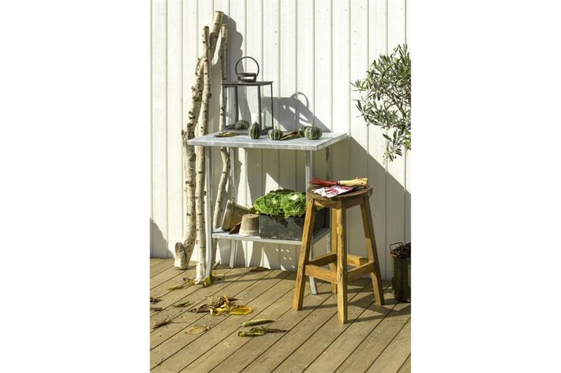 PLUS Planteringsbord 45x75 cm - Svart - Grillvagn & grillbord utomhus