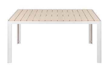 Grosseto Matbord Utomhus 150x90 cm - Beige/Vit - Utemöbler & utemiljö - Utebord & trädgårdsbord - Matbord utomhus