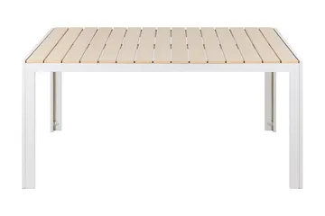 Grosseto Matbord Utomhus 150x90 cm - Beige/Vit - Utemöbler & utemiljö - Utebord & trädgårdsbord - Matbord utomhus