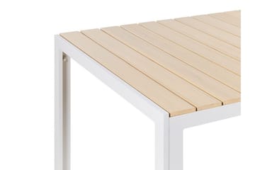 Grosseto Matbord Utomhus 150x90 cm - Beige/Vit - Utemöbler & utemiljö - Utebord & trädgårdsbord - Matbord utomhus