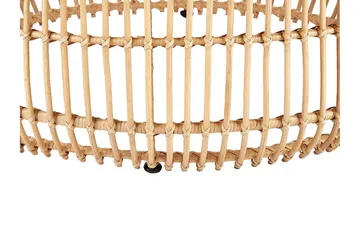 Hartnoy Runt Sidobord och Avlastningsbord Utomhus 85 cm Konstrotting - Beige/Natural - Utemöbler & utemiljö - Utebord & trädgårdsbord - Sidobord utomhus