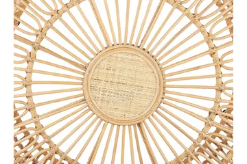 Hartnoy Runt Sidobord och Avlastningsbord Utomhus 85 cm Konstrotting - Beige/Natural - Utemöbler & utemiljö - Utebord & trädgårdsbord - Sidobord utomhus