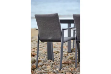 Hillerstorp Borgdala Utebord 220/340 x 107 x H75,5 cm - Grå - Utemöbler & utemiljö - Utebord & trädgårdsbord - Matbord utomhus