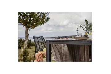 Hillerstorp Borgdala Utebord 220/340 x 107 x H75,5 cm - Grå - Utemöbler & utemiljö - Utebord & trädgårdsbord - Matbord utomhus