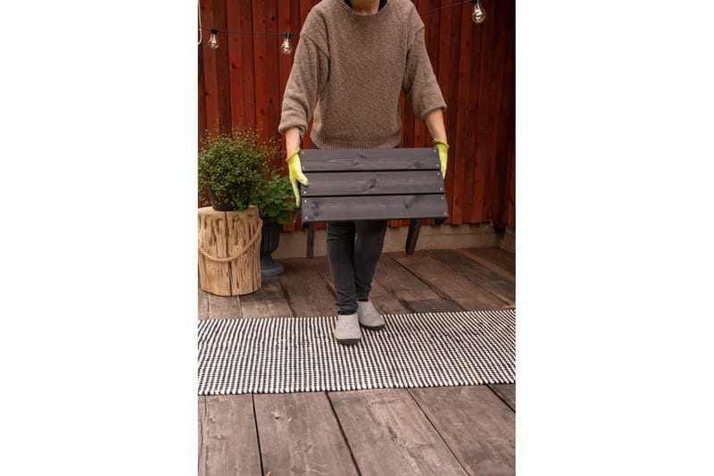 Hillerstorp EcoFurn Utebord Granny Furu Oljad Grå - Grå - Utemöbler & utemiljö - Utebord & trädgårdsbord - Sidobord utomhus