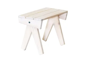 Hillerstorp EcoFurn Utebord Granny Furu Oljad Vit