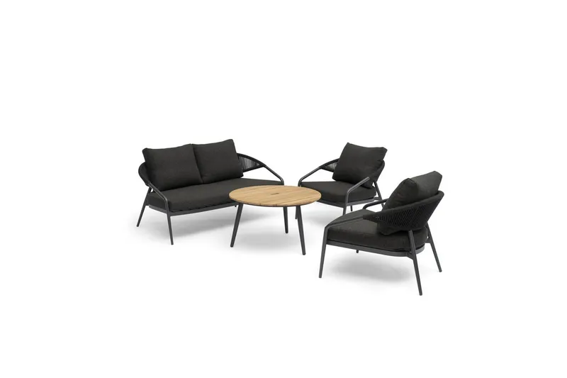 Hillerstorp Ekeryd  Utebord Ø80 cm - Natur - Utemöbler & utemiljö - Utebord & trädgårdsbord - Loungebord & soffbord utomhus