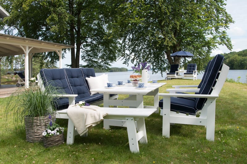 Hillerstorp Herrgård Bord 90 x 165 cm - Vit - Utemöbler & utemiljö - Utebord & trädgårdsbord - Matbord utomhus
