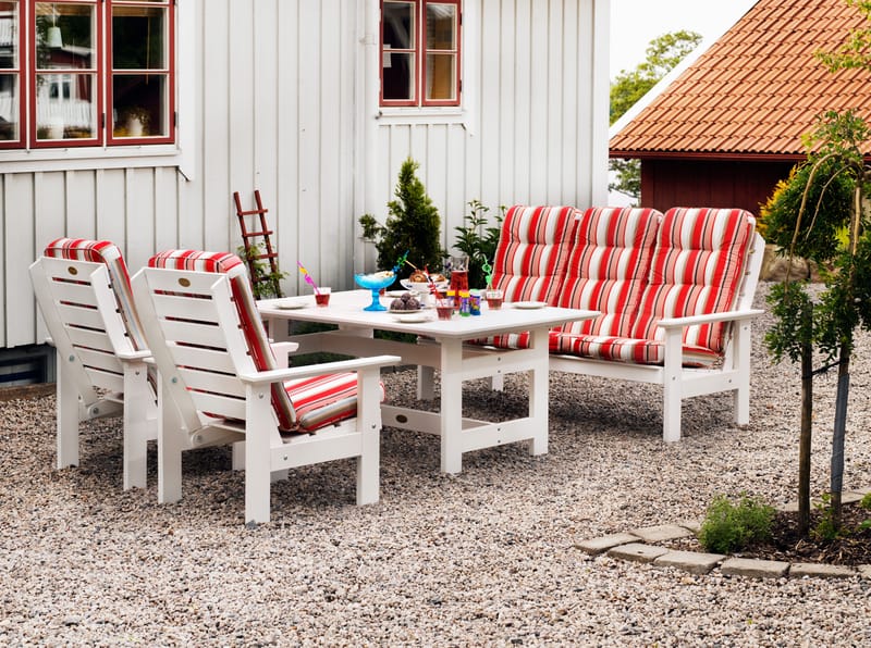 Hillerstorp Herrgård Bord 90 x 165 cm - Vit - Utemöbler & utemiljö - Utebord & trädgårdsbord - Matbord utomhus