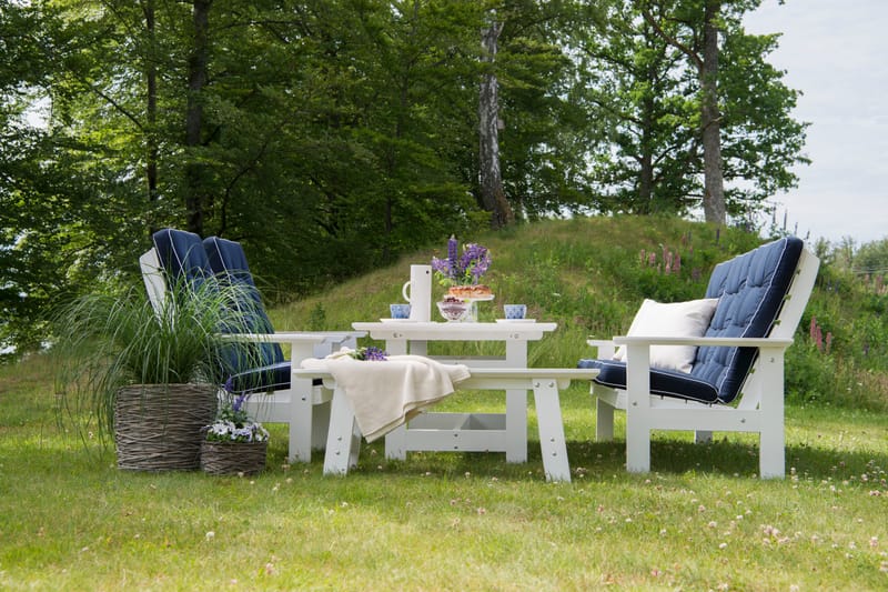 Hillerstorp Herrgård Bord 90 x 165 cm - Vit - Utemöbler & utemiljö - Utebord & trädgårdsbord - Matbord utomhus