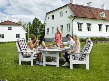 Hillerstorp Herrgård Bord 90 x 165 cm - Vit - Utemöbler & utemiljö - Utebord & trädgårdsbord - Matbord utomhus