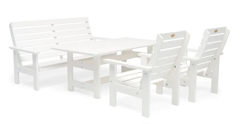 Hillerstorp Herrgård Bord 90 x 165 cm - Vit - Utemöbler & utemiljö - Utebord & trädgårdsbord - Matbord utomhus