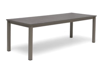 Hillerstorp Jet Set Matbord Utomhus 90 cm Beige - Beige - Utemöbler & utemiljö - Utebord & trädgårdsbord - Matbord utomhus