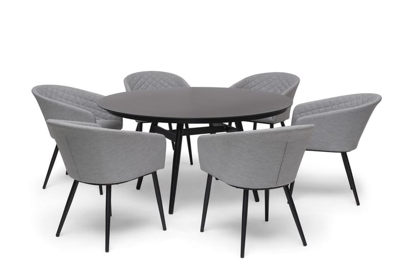 Utebord Hillerstorp Oxhult Ø145 cm Svart - Svart - Utemöbler & utemiljö - Utebord & trädgårdsbord - Matbord utomhus