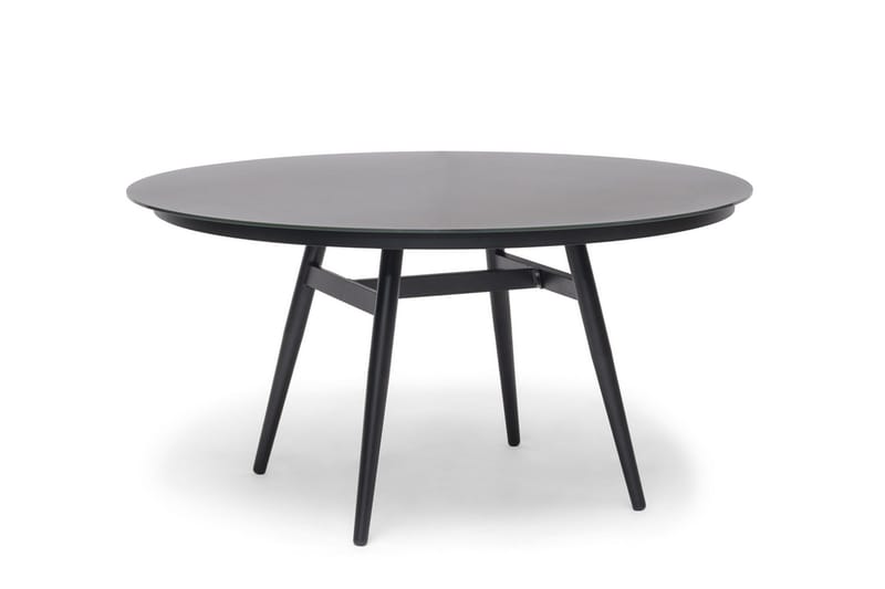 Utebord Hillerstorp Oxhult Ø145 cm Svart, Svart