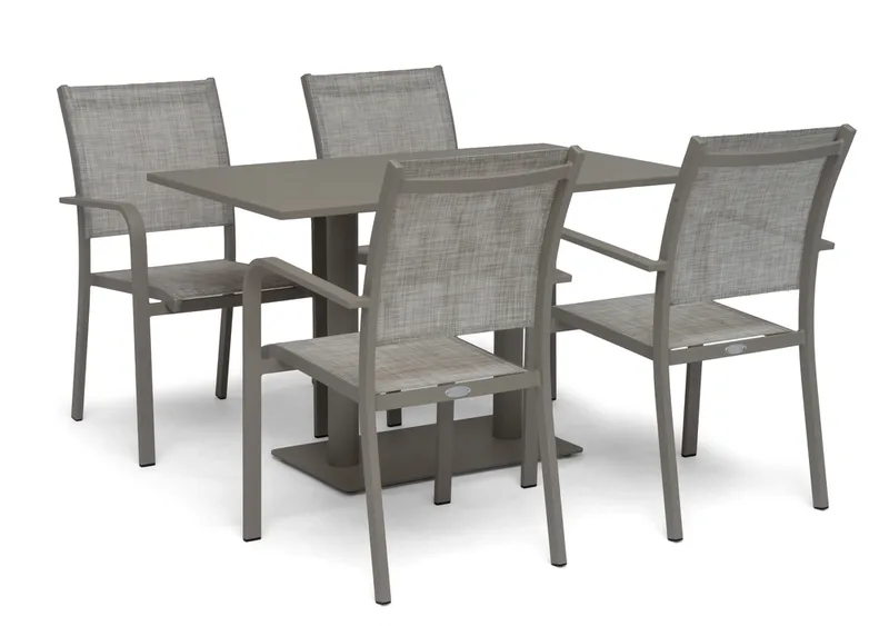 Hillerstorp Näsby Cafébord 70 x 120 cm Sand - Sand - Utemöbler & utemiljö - Utebord & trädgårdsbord - Cafébord