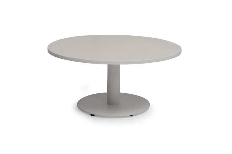 Hillerstorp Näsby Soffbord Utomhus Ø80 cm Vit, Vit