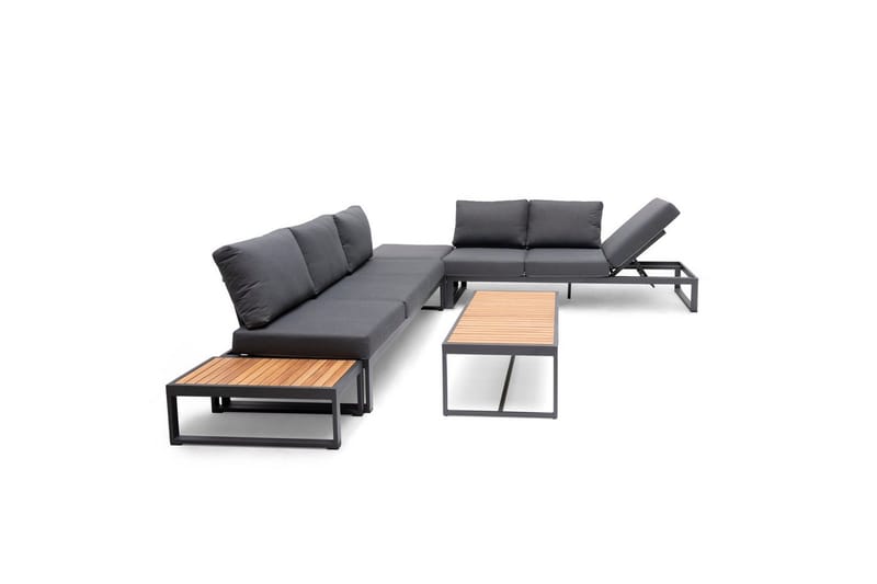 Hillerstorp Oxelunda Utebord 113 x 55 cm Grå - Grå - Utemöbler & utemiljö - Utebord & trädgårdsbord - Sidobord utomhus