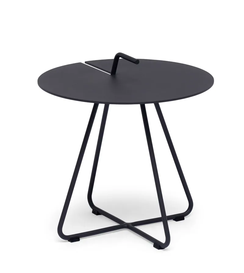 Hillerstorp Sandholma Utebord Ø44 cm Svart - Svart - Utemöbler & utemiljö - Utebord & trädgårdsbord - Sidobord utomhus
