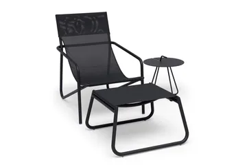Hillerstorp Sandholma Utebord Ø44 cm Svart - Svart - Utemöbler & utemiljö - Utebord & trädgårdsbord - Sidobord utomhus