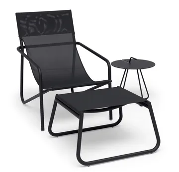 Hillerstorp Sandholma Utebord Ø44 cm Svart - Svart - Utemöbler & utemiljö - Utebord & trädgårdsbord - Sidobord utomhus