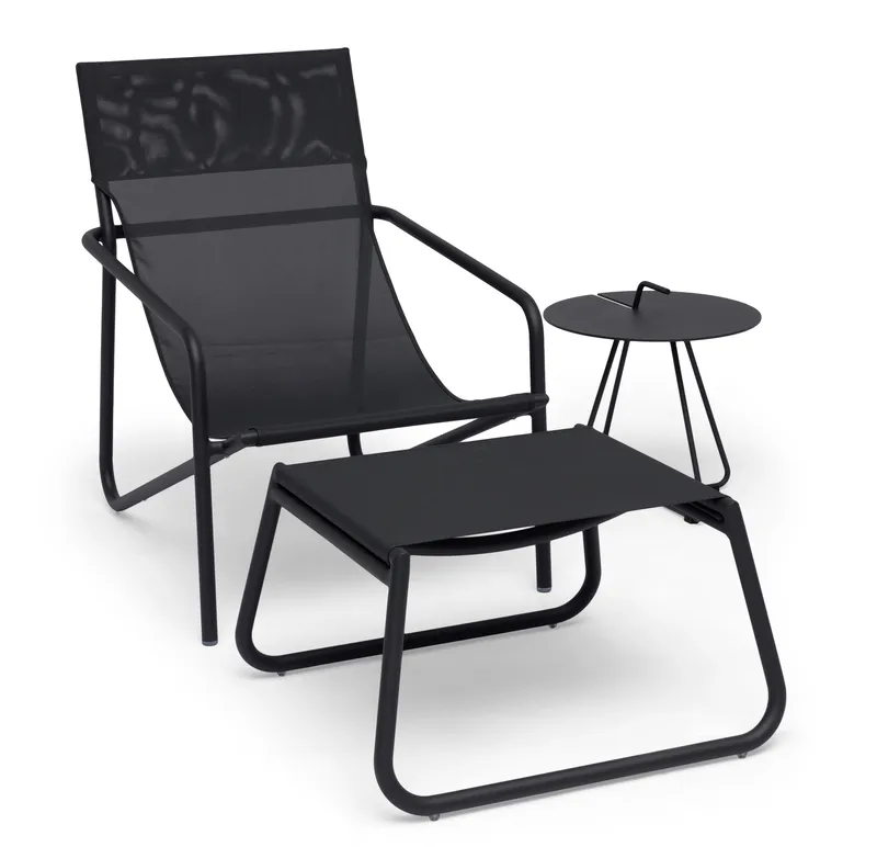 Hillerstorp Sandholma Utebord Ø44 cm Svart - Svart - Utemöbler & utemiljö - Utebord & trädgårdsbord - Sidobord utomhus