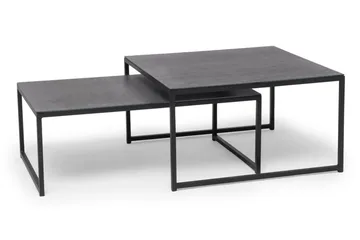 SatsUtebord Hillerstorp Jet Set Svart - Svart - Utemöbler & utemiljö - Utebord & trädgårdsbord - Loungebord & soffbord utomhus