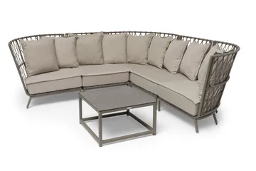 Soffbord Utomhus Hillerstorp Jet Set 70 x 70 cm Beige - Beige - Utemöbler & utemiljö - Utebord & trädgårdsbord - Loungebord & soffbord utomhus