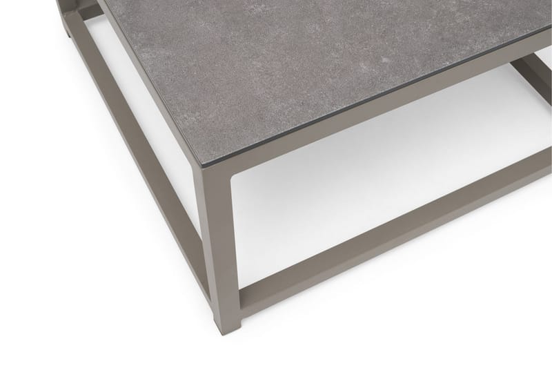 Soffbord Utomhus Hillerstorp Jet Set 70 x 70 cm Beige - Beige - Utemöbler & utemiljö - Utebord & trädgårdsbord - Loungebord & soffbord utomhus