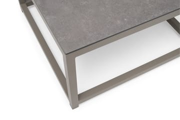 Soffbord Utomhus Hillerstorp Jet Set 70 x 70 cm Beige - Beige - Utemöbler & utemiljö - Utebord & trädgårdsbord - Loungebord & soffbord utomhus