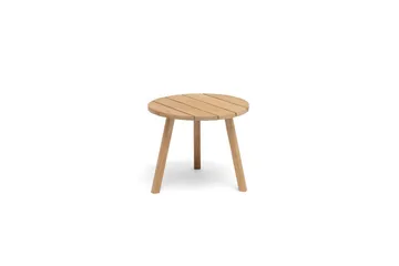 Hillerstorp Tennessee Sidobord Utomhus Ø50 cm Natur