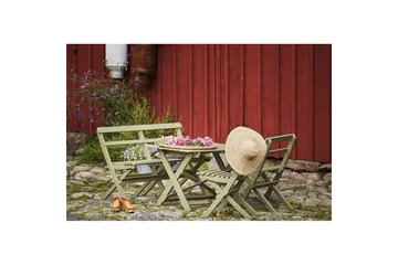 Hillerstorp Torpet Utebord 109x67 cm Antikgrön - Antikgrön - Utemöbler & utemiljö - Utebord & trädgårdsbord - Matbord utomhus