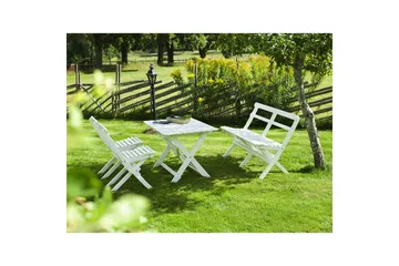 Hillerstorp Torpet Utebord 109x67 cm Vit - Vit - Utemöbler & utemiljö - Utebord & trädgårdsbord - Matbord utomhus