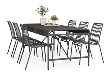 Jarva Matbord Utomhus 200 cm - Svart - Utemöbler & utemiljö - Utebord & trädgårdsbord - Matbord utomhus