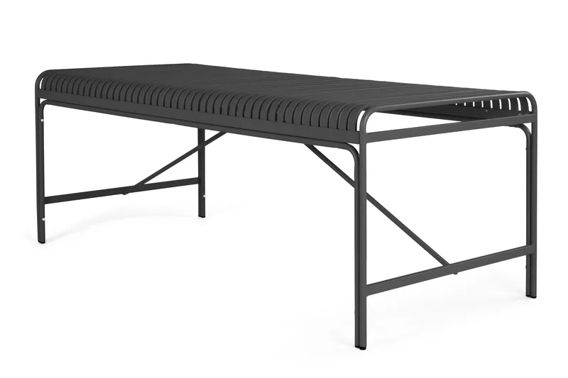 Jarva Matbord Utomhus 200 cm, Svart