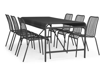 Jarva Matbord Utomhus 200 cm - Svart - Utemöbler & utemiljö - Utebord & trädgårdsbord - Matbord utomhus