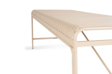 Jarva Stort Rektangulärt Matbord Utomhus 200 cm i metall - Beige - Utemöbler & utemiljö - Utebord & trädgårdsbord - Matbord utomhus