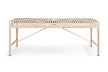 Jarva Stort Rektangulärt Matbord Utomhus 200 cm i metall - Beige - Utemöbler & utemiljö - Utebord & trädgårdsbord - Matbord utomhus