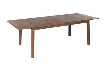 Kettelle Matbord Utomhus 100x180 cm - Mörkbrun - Utemöbler & utemiljö - Utebord & trädgårdsbord - Matbord utomhus