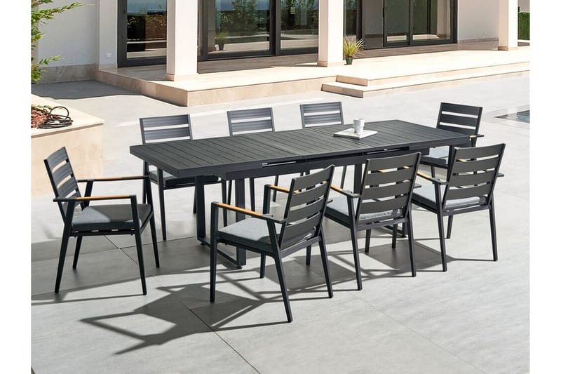 Koaldal Matbord Utomhus 90x180 cm - Svart - Utemöbler & utemiljö - Utebord & trädgårdsbord - Matbord utomhus