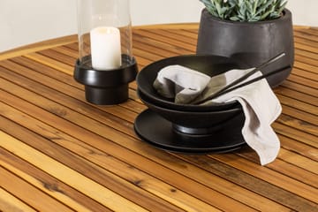 Lakenview Runt Matbord Utomhus 150 cm - Natur - Utemöbler & utemiljö - Utebord & trädgårdsbord - Matbord utomhus