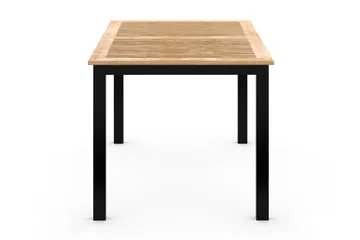 Las Vegas Förlängningsbart Matbord 152-210x90 cm - Svart / Natur - Utemöbler & utemiljö - Utebord & trädgårdsbord - Matbord utomhus